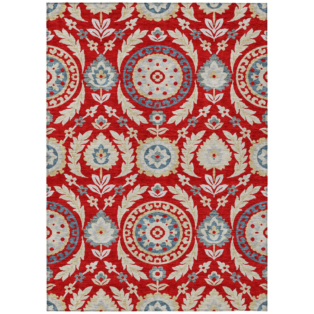 Chantille ACN751 Red 10' x 14' Rug. Picture 1