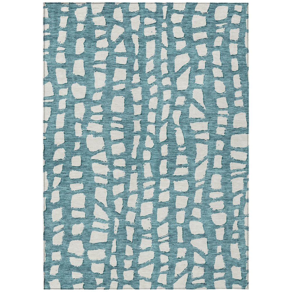 Chantille ACN754 Teal 10' x 14' Rug. Picture 1