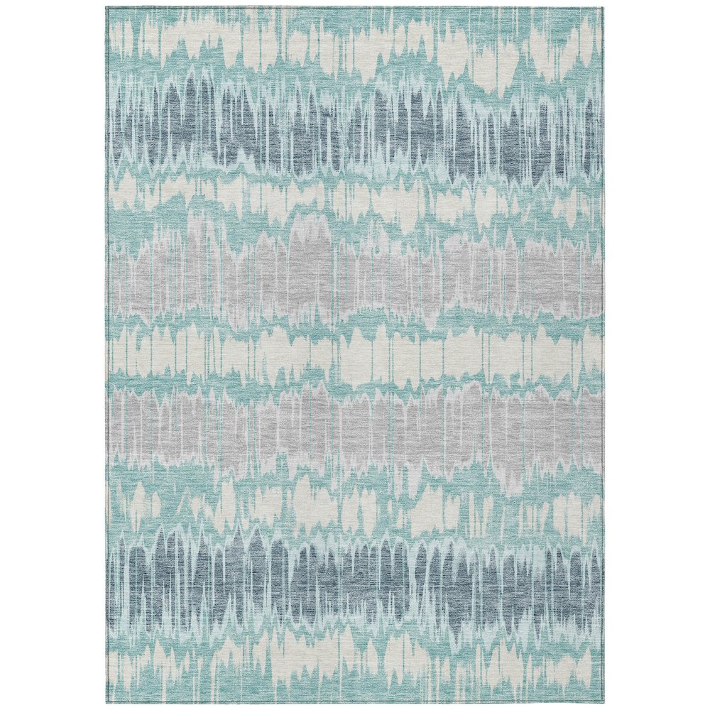 Chantille ACN755 Teal 10' x 14' Rug. Picture 1