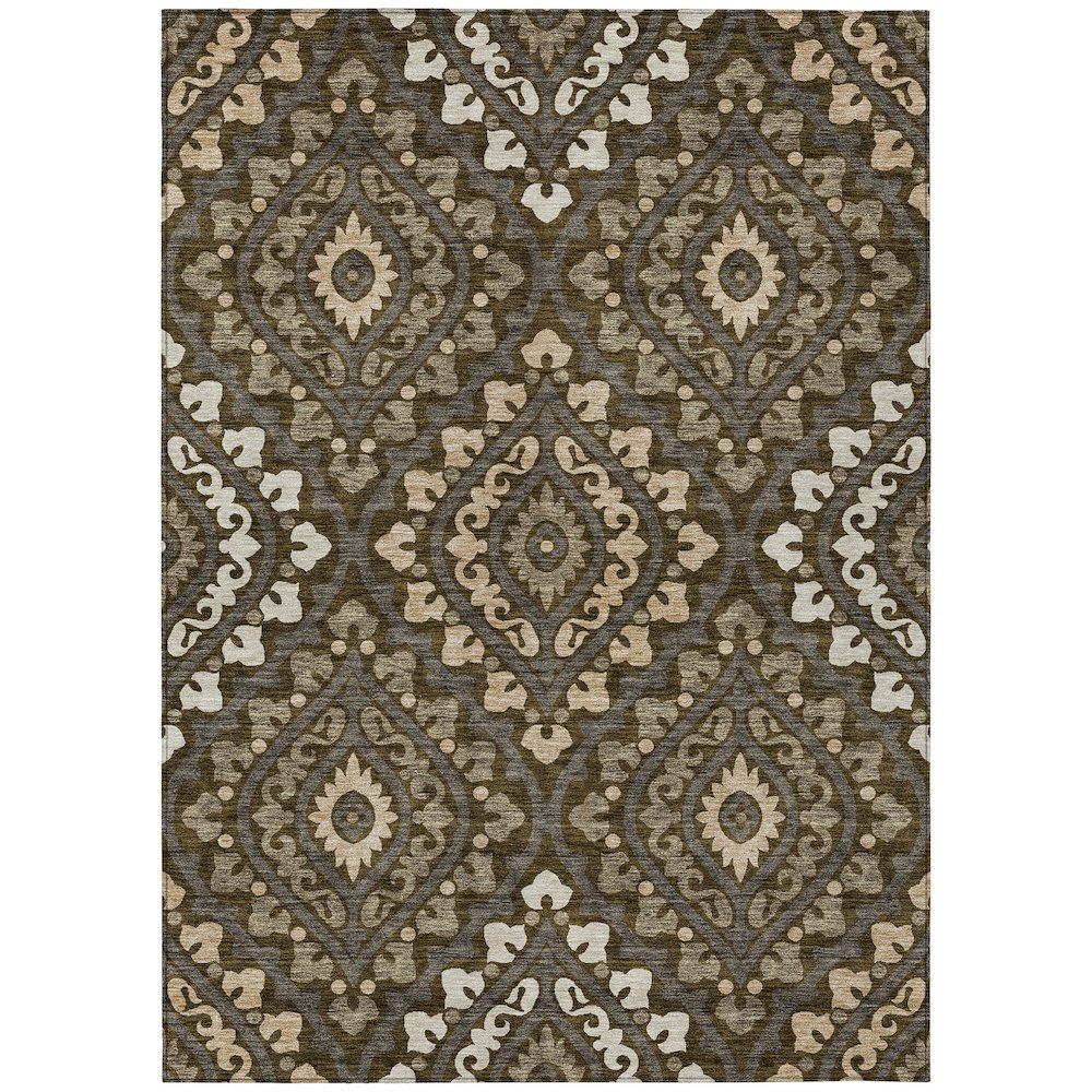 Chantille ACN761 Brown 10' x 14' Rug. Picture 1