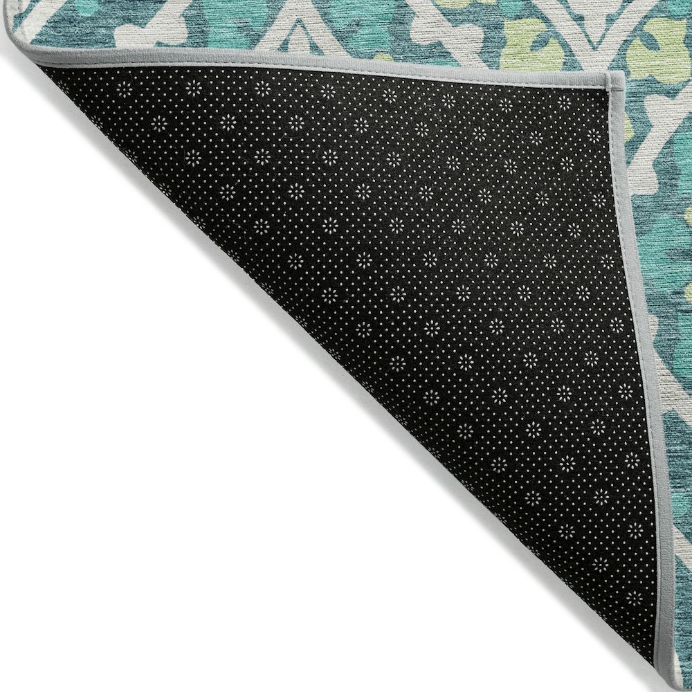 Chantille ACN761 Teal 8' x 8' Rug. Picture 2