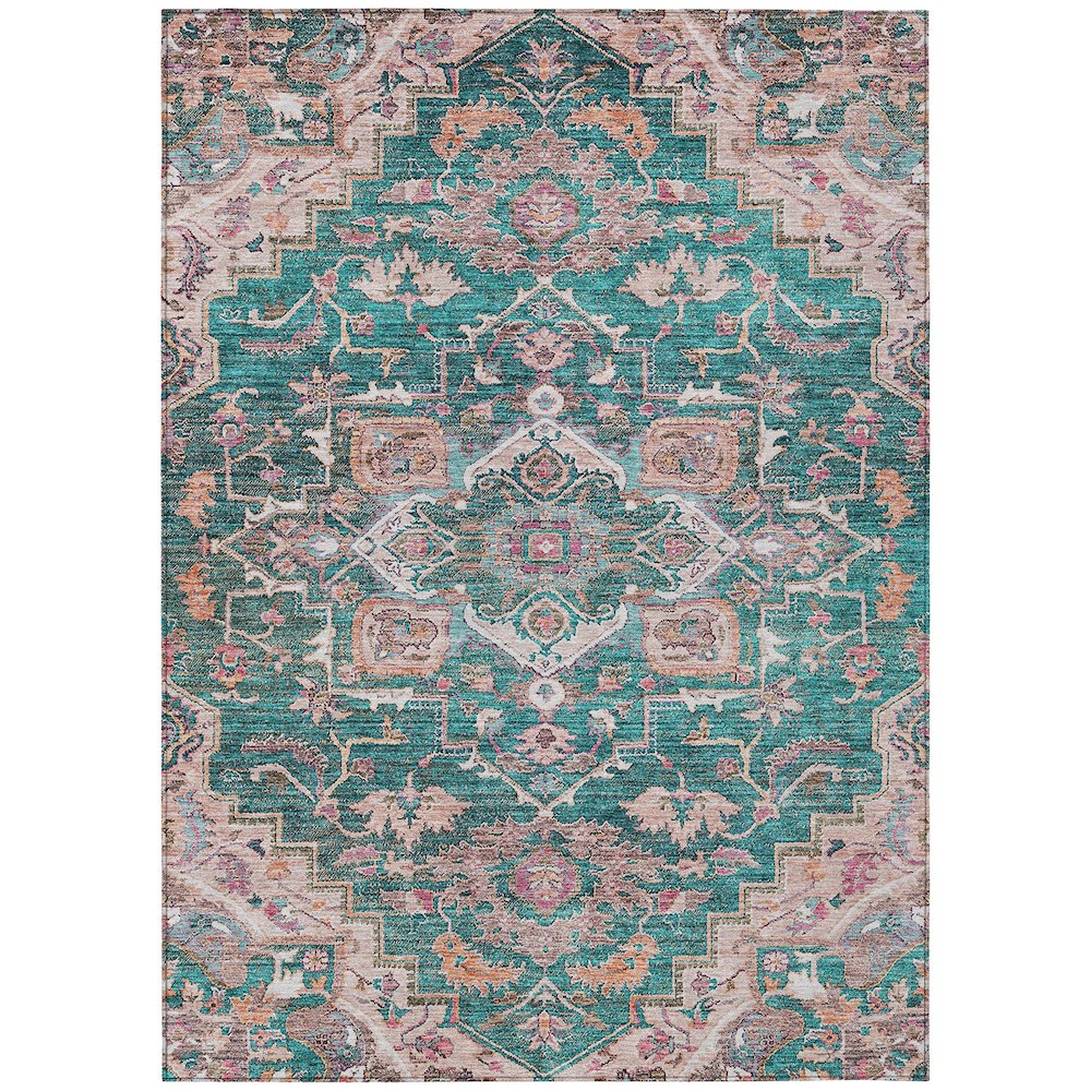 Chantille ACN774 Green 10' x 14' Rug. Picture 1