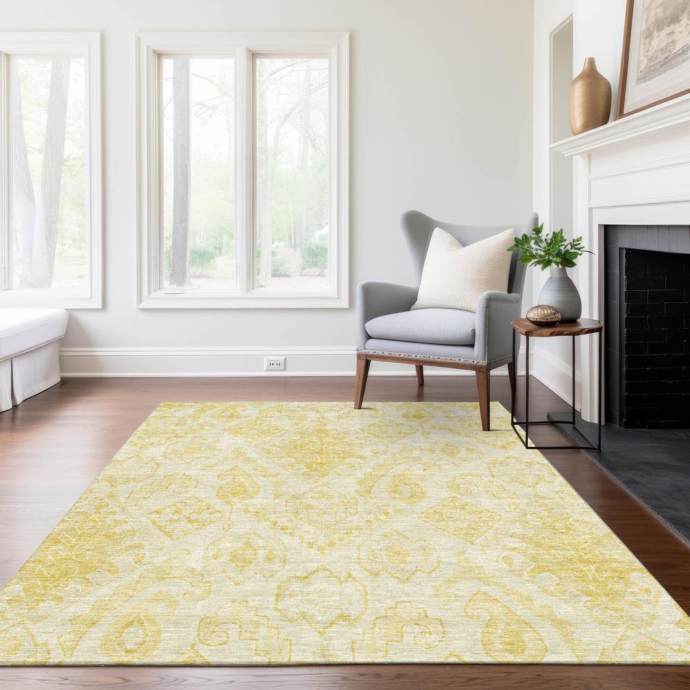 Chantille ACN776 Gold 10' x 14' Rug. Picture 5