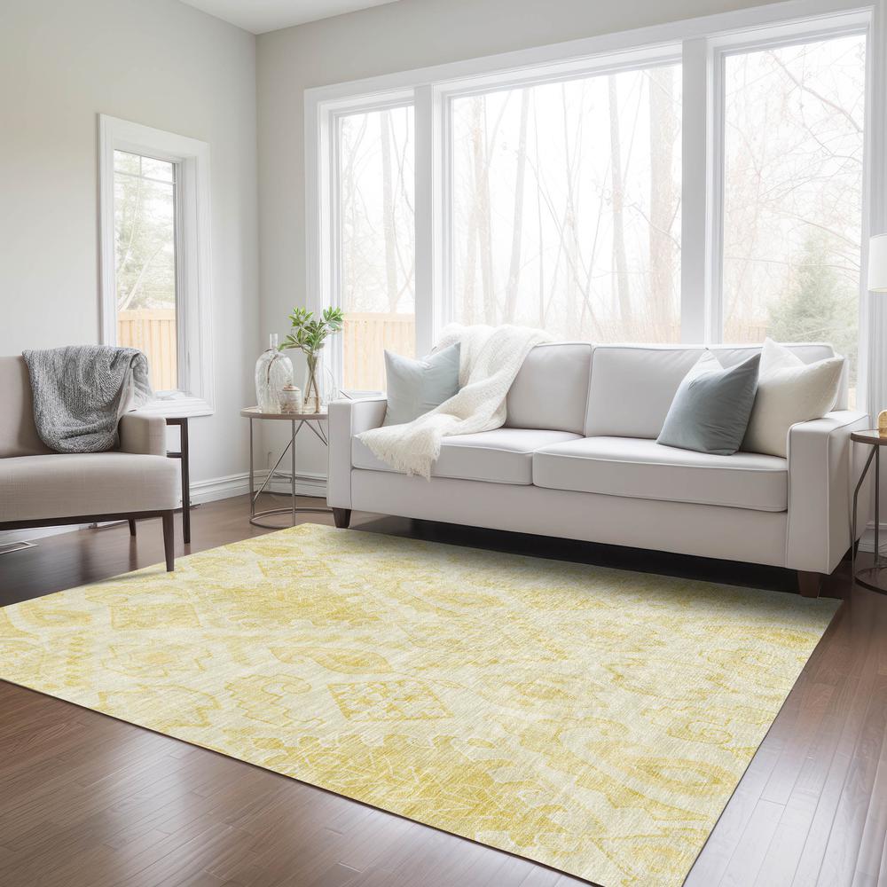 Chantille ACN776 Gold 10' x 14' Rug. Picture 6