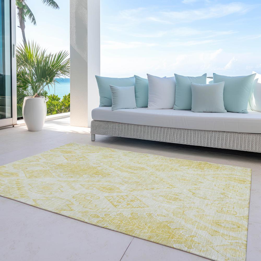 Chantille ACN776 Gold 10' x 14' Rug. Picture 7