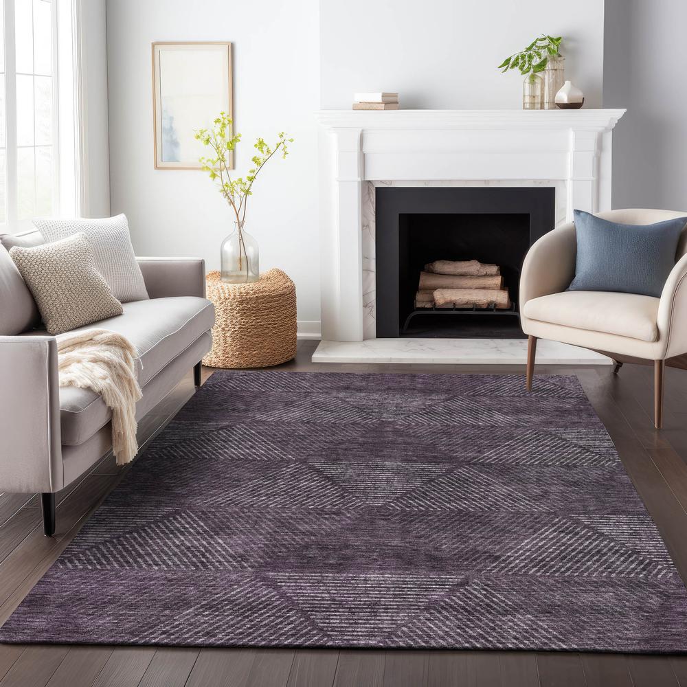 Chantille ACN777 Purple 10' x 14' Rug. Picture 5