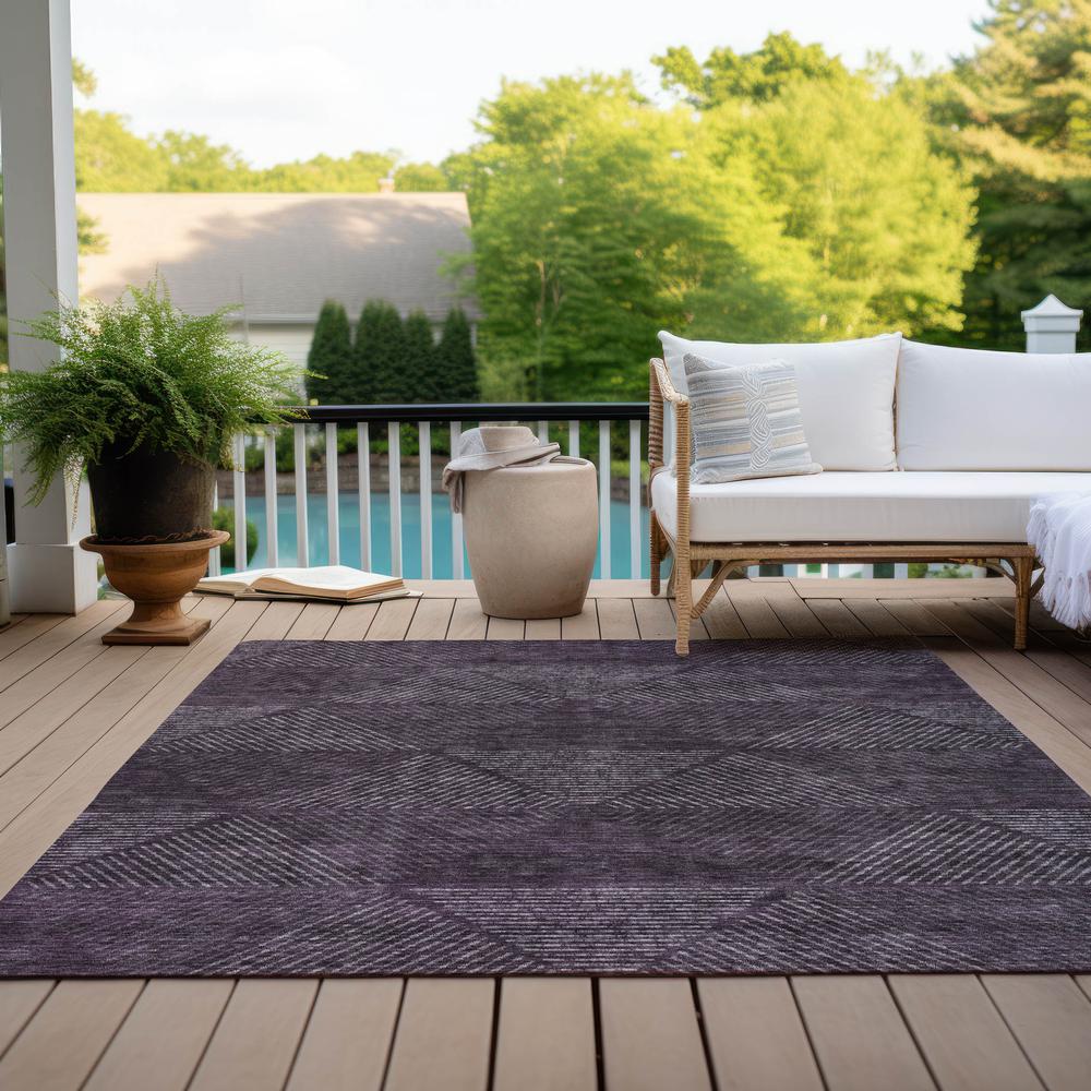 Chantille ACN777 Purple 10' x 14' Rug. Picture 8