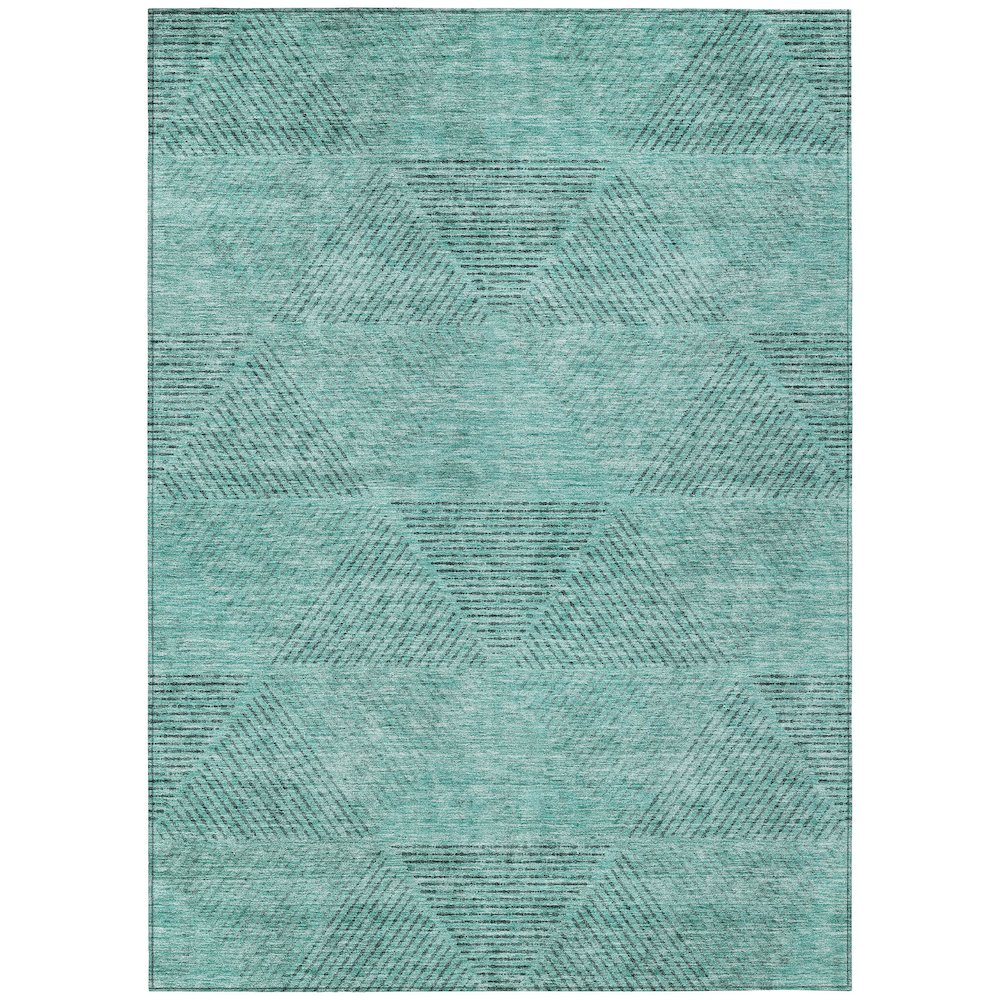 Chantille ACN777 Teal 10' x 14' Rug. Picture 1