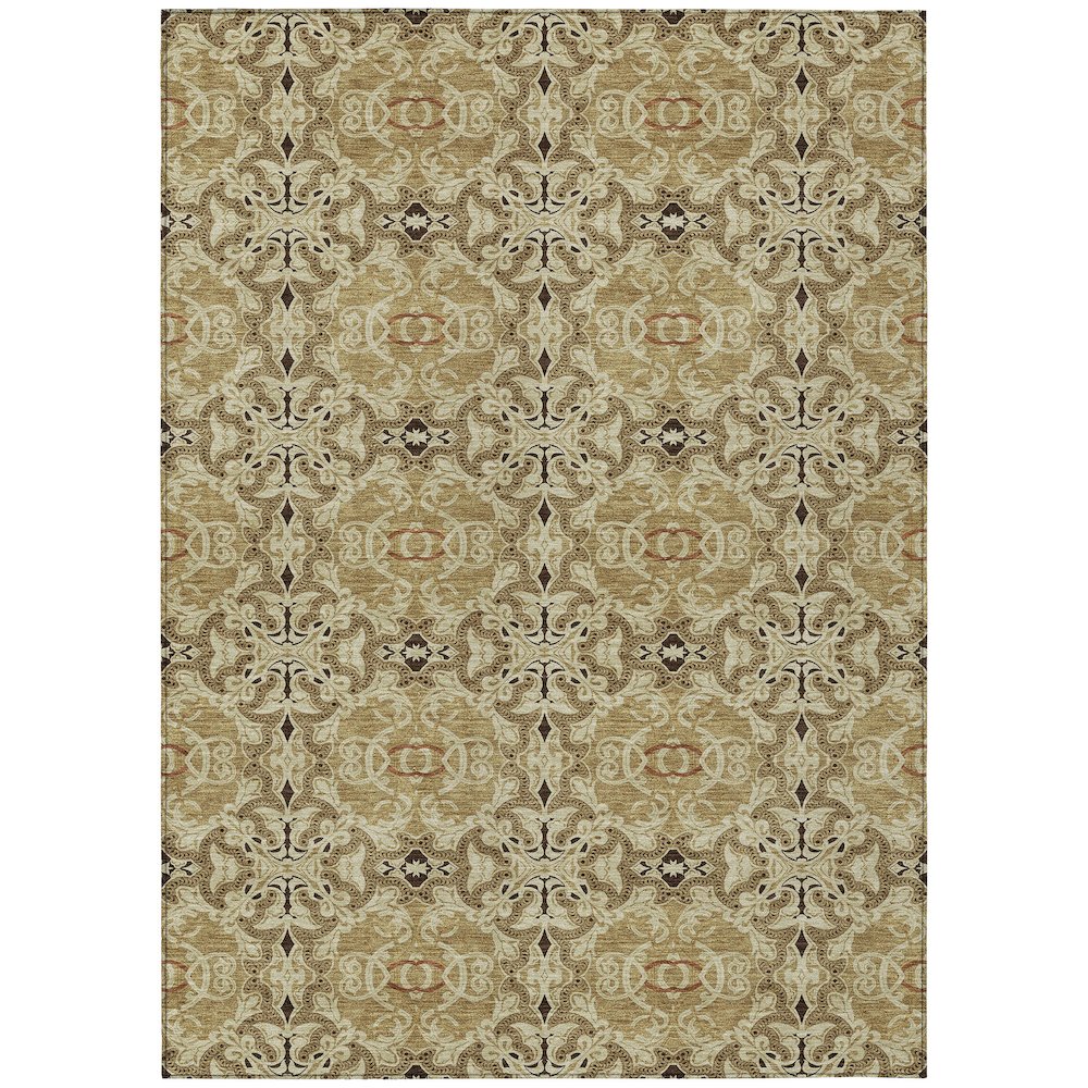 Chantille ACN783 Brown 10' x 14' Rug. Picture 1