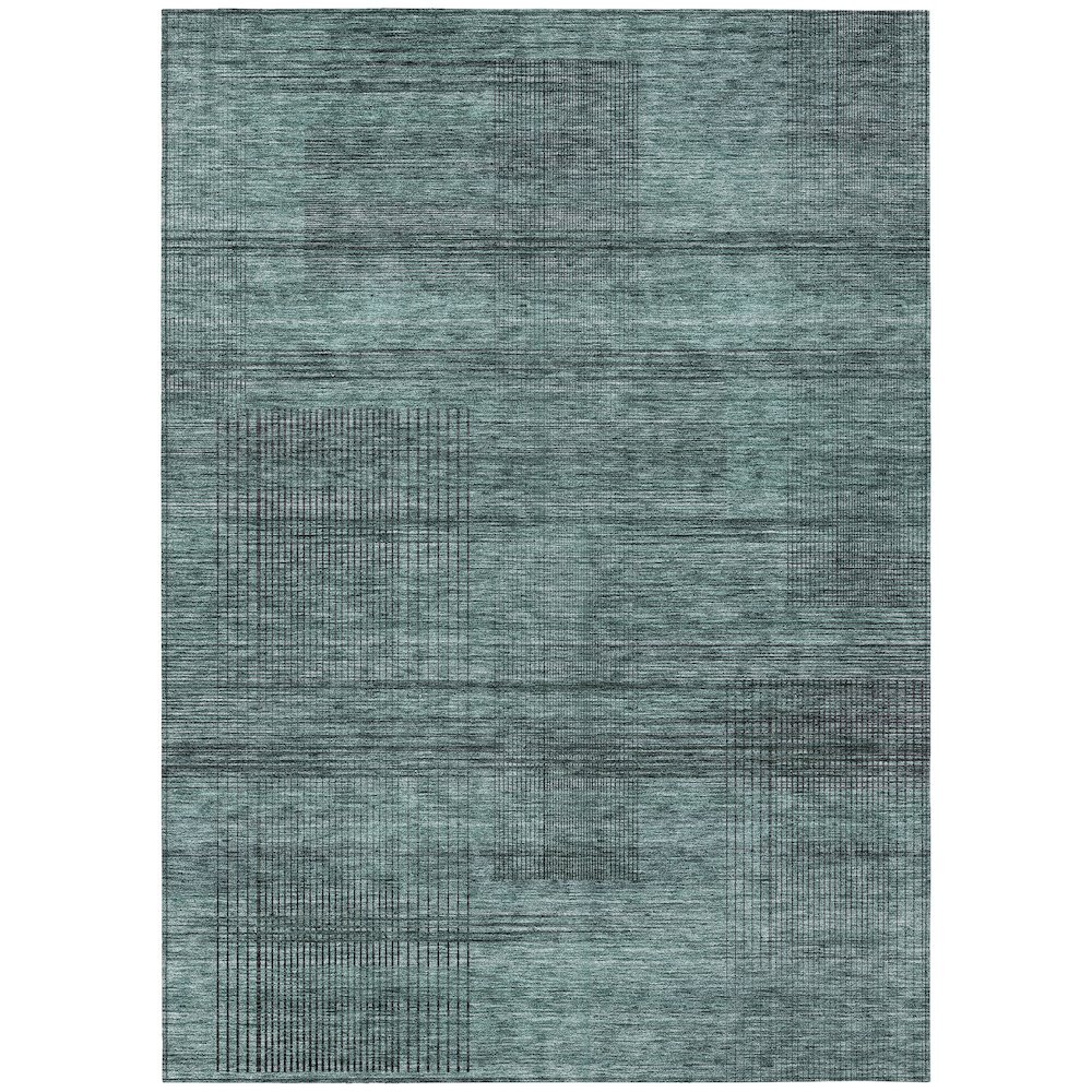 Chantille ACN820 Teal 10' x 14' Rug. Picture 1