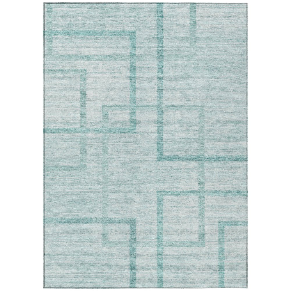 Chantille ACN827 Teal 10' x 14' Rug. Picture 1