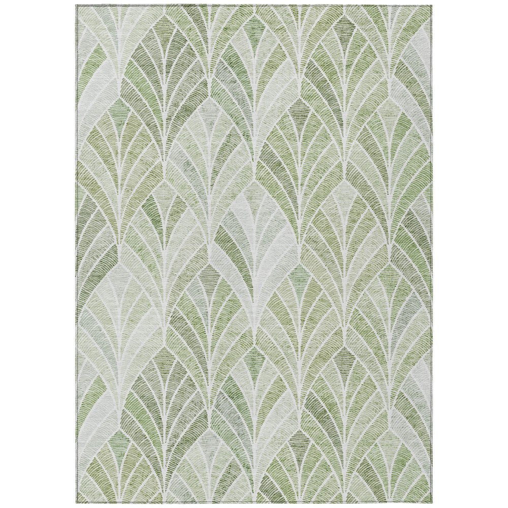 Chantille ACN851 Green 10' x 14' Rug. Picture 1