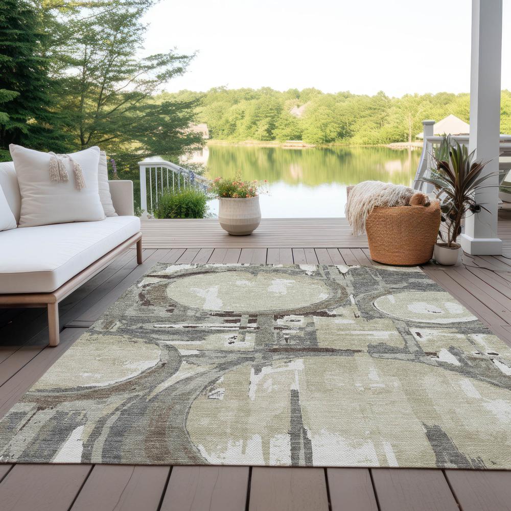 Chantille ACN855 Brown 10' x 14' Rug. Picture 7