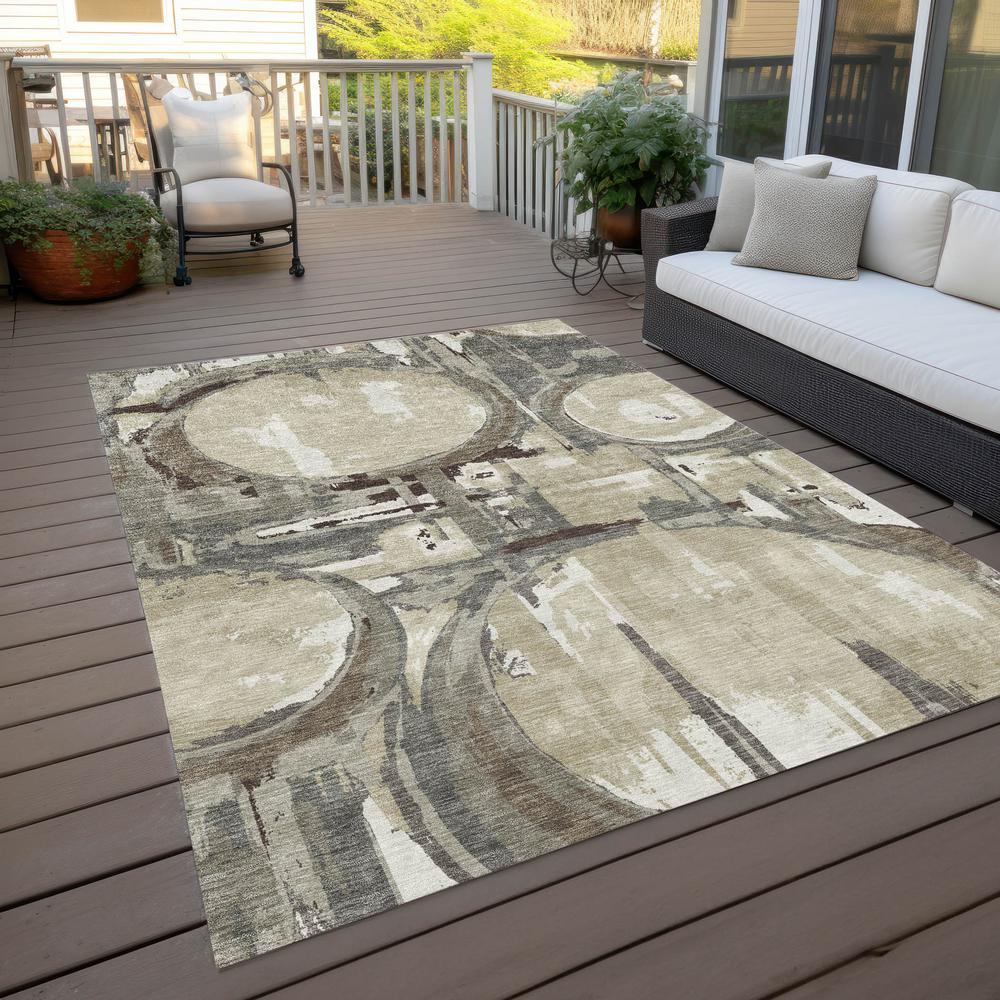 Chantille ACN855 Brown 10' x 14' Rug. Picture 8