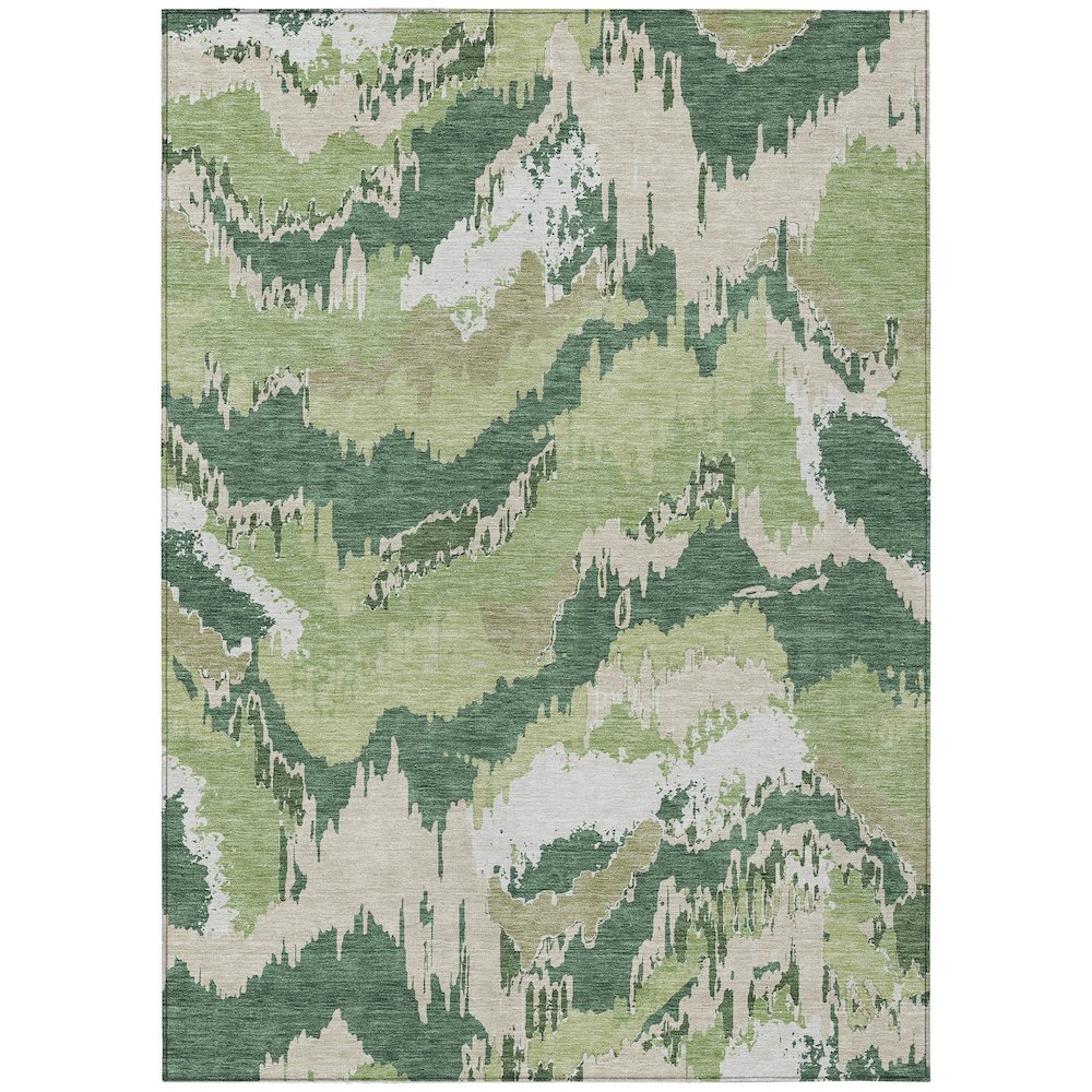 Chantille ACN865 Green 10' x 14' Rug. Picture 1