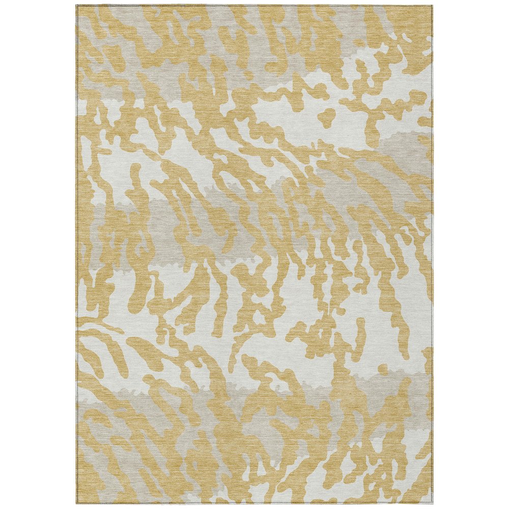 Chantille ACN873 Gold 10' x 14' Rug. Picture 1