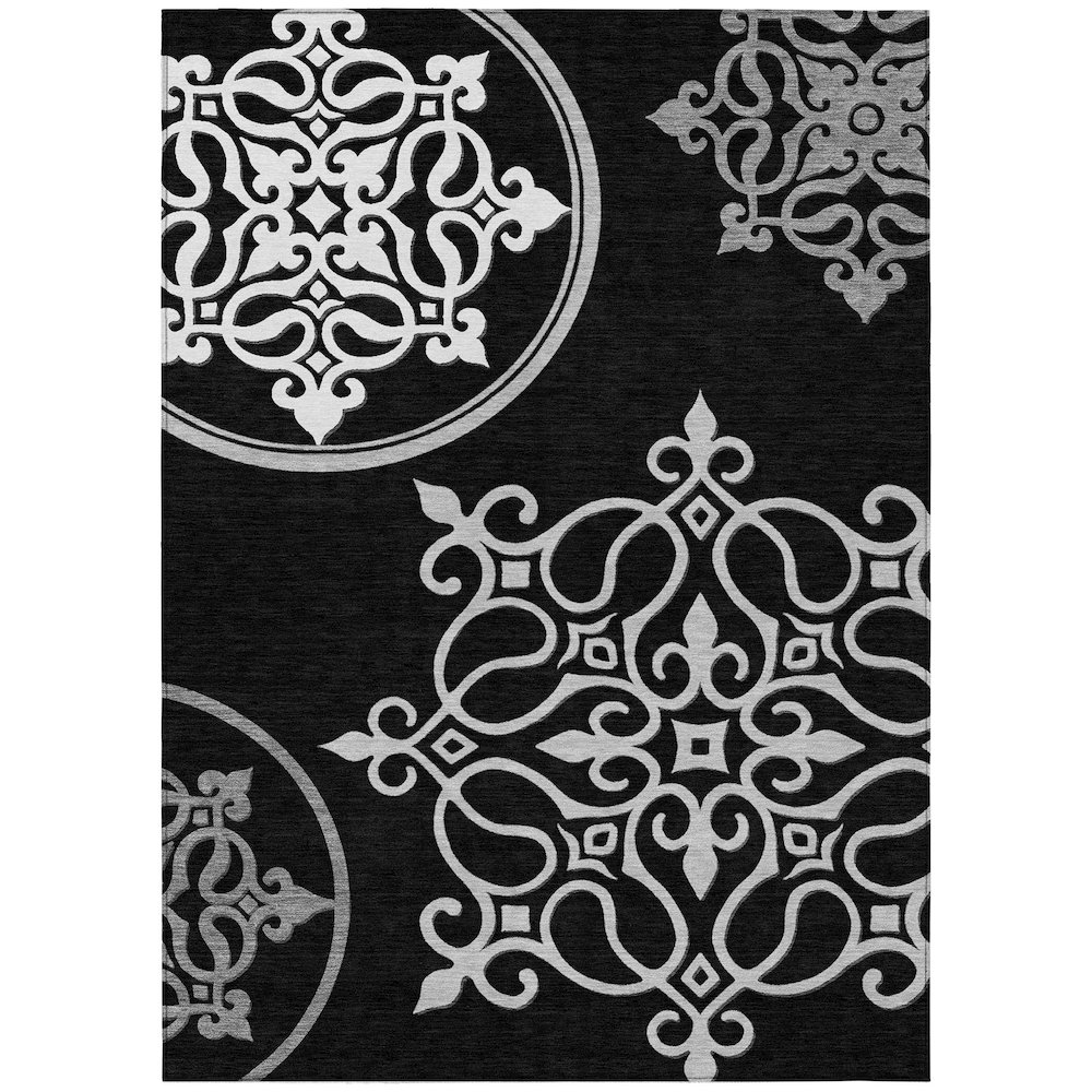 Chantille ACN874 Black 10' x 14' Rug. Picture 1