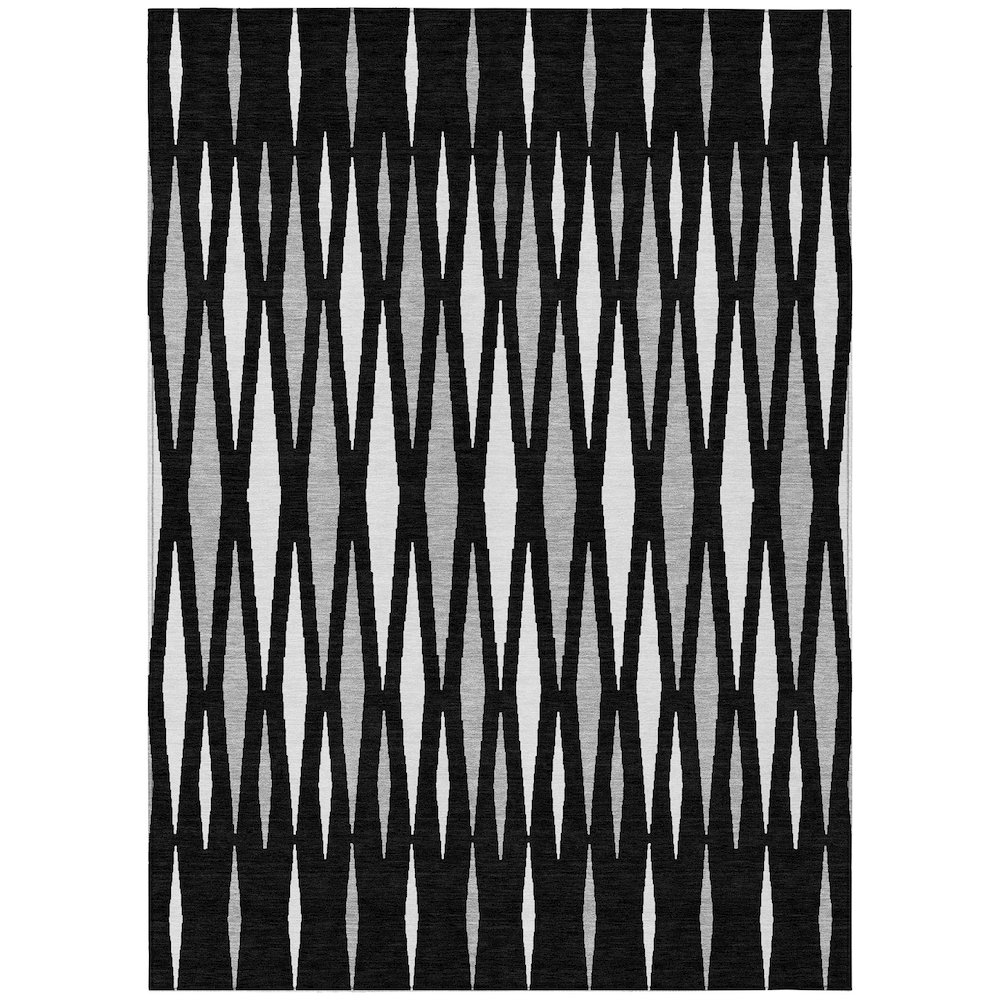 Chantille ACN881 Black 10' x 14' Rug. Picture 1
