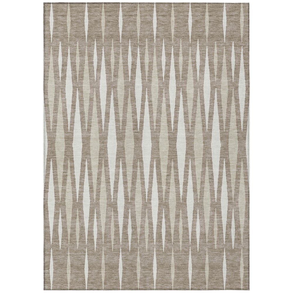 Chantille ACN881 Brown 10' x 14' Rug. Picture 1