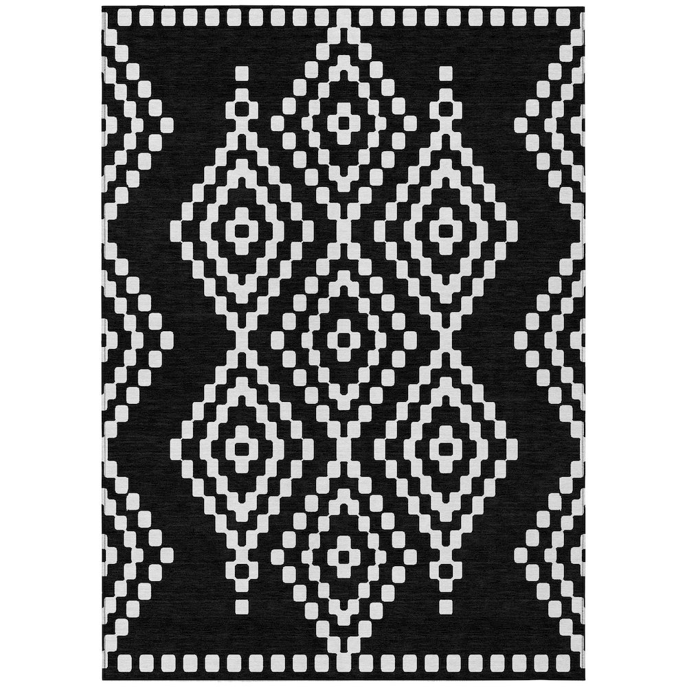 Chantille ACN891 Black 10' x 14' Rug. Picture 1
