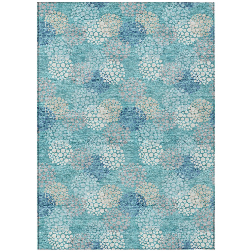 Chantille ACN908 Teal 10' x 14' Rug. Picture 1