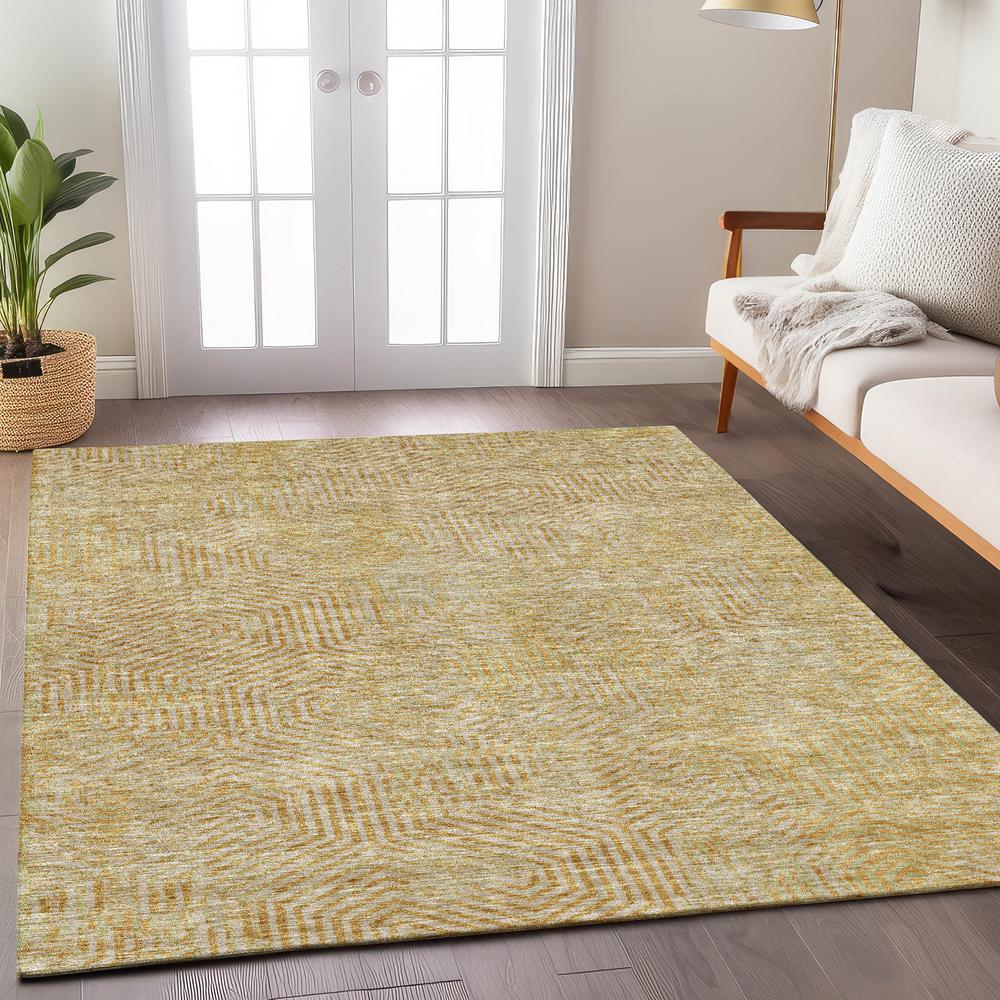 Chantille ACN912 Gold 10' x 14' Rug. Picture 5