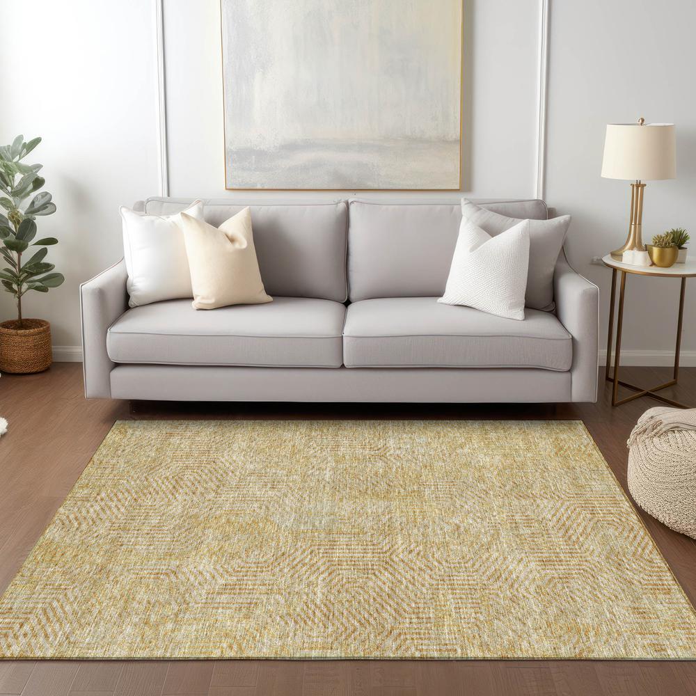 Chantille ACN912 Gold 10' x 14' Rug. Picture 6