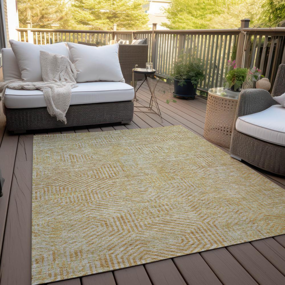 Chantille ACN912 Gold 10' x 14' Rug. Picture 8