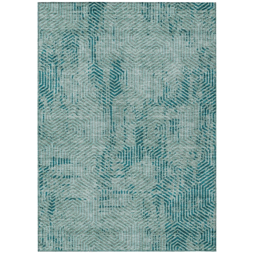 Chantille ACN912 Teal 10' x 14' Rug. Picture 1