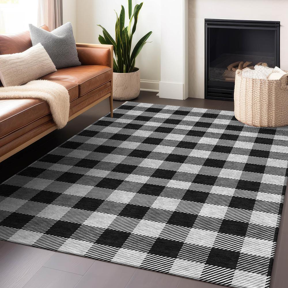 Chantille ACN924 Black 10' x 14' Rug. Picture 5