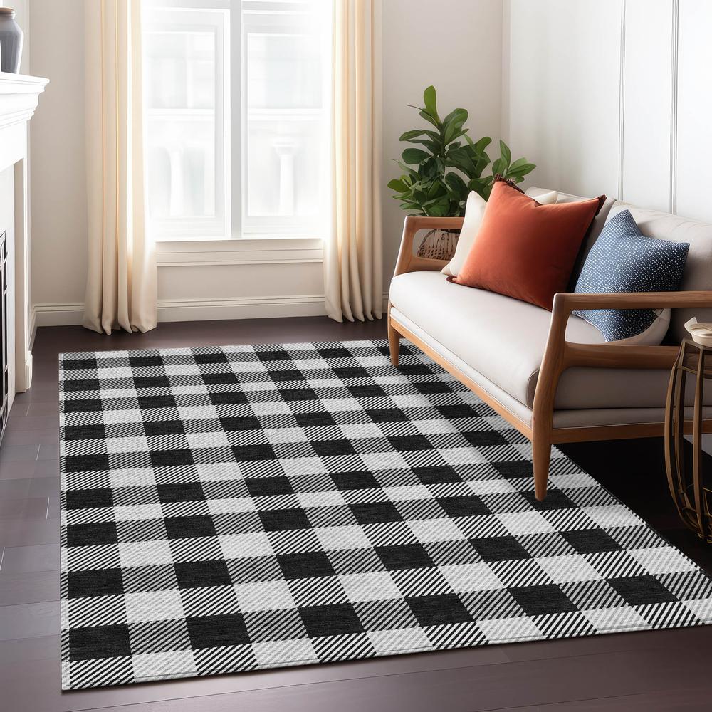 Chantille ACN924 Black 10' x 14' Rug. Picture 6
