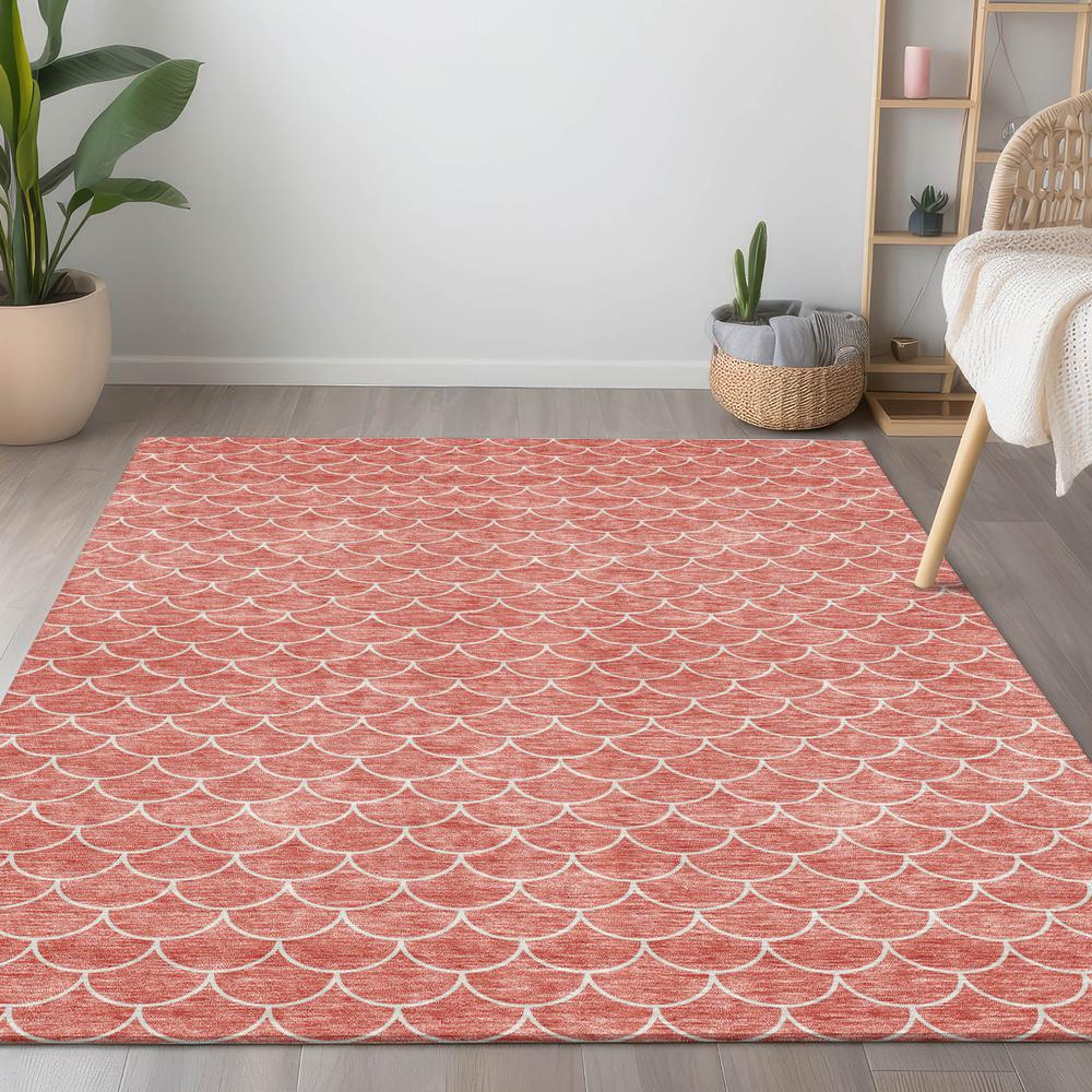 Chantille ACN933 Orange 10' x 14' Rug. Picture 5