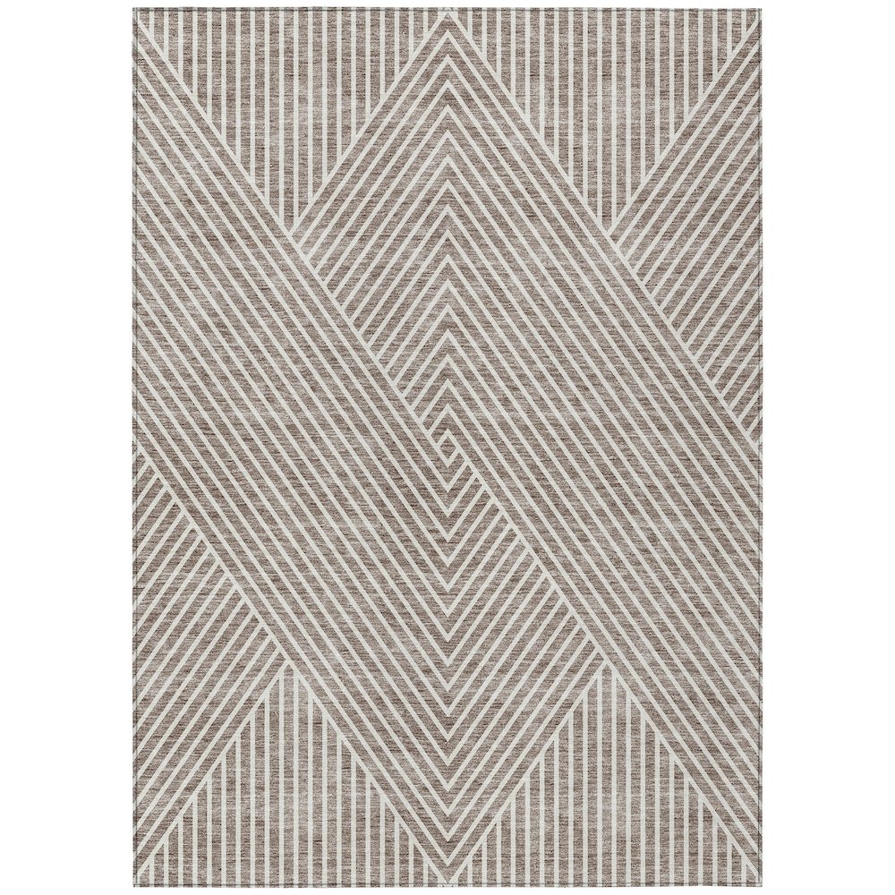 Chantille ACN937 Brown 10' x 14' Rug. Picture 1