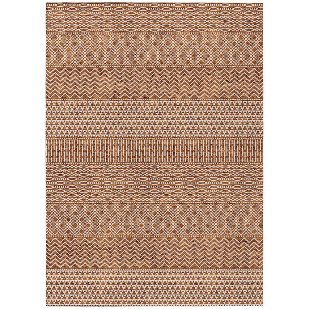 Chantille ACN939 Orange 10' x 14' Rug. Picture 1