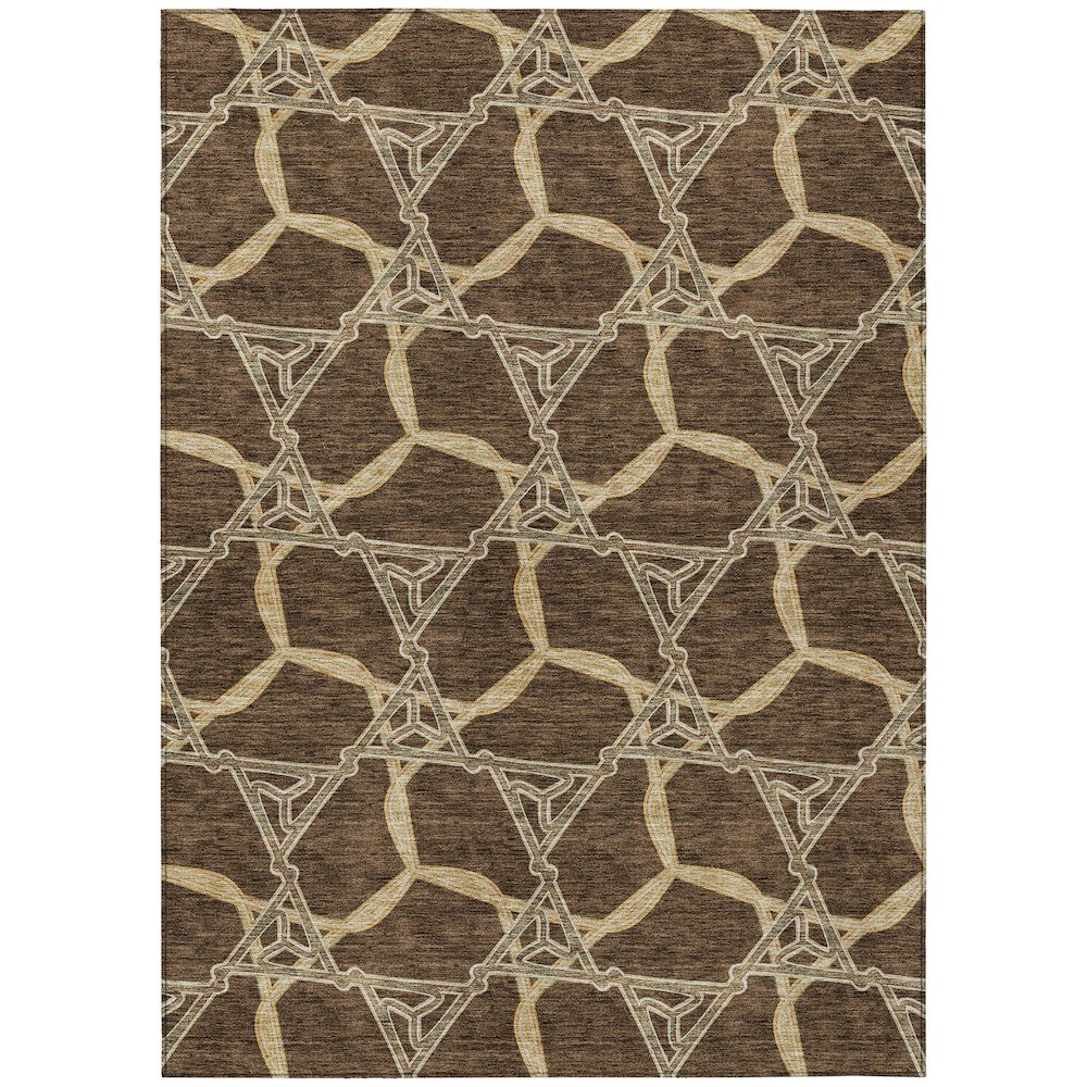 Chantille ACN959 Brown 10' x 14' Rug. Picture 1