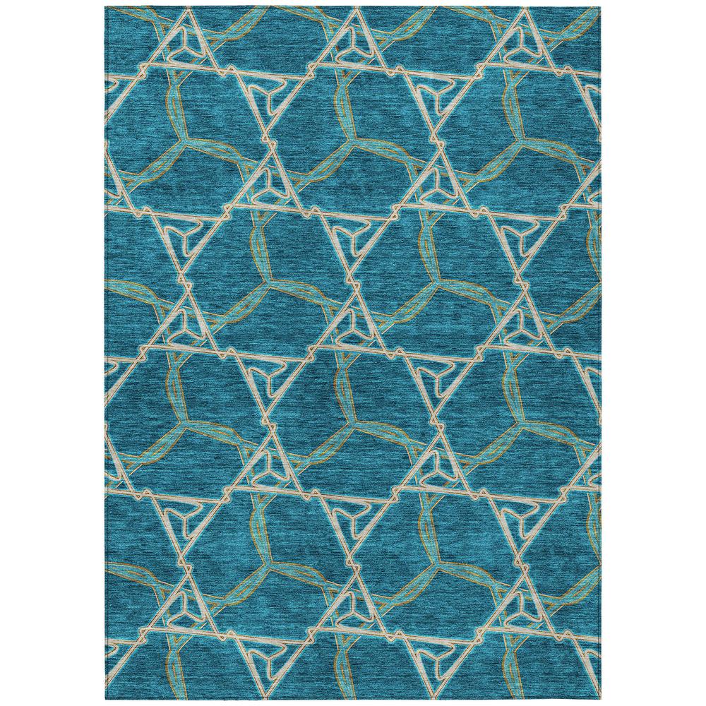 Chantille ACN959 Teal 10' x 14' Rug. Picture 1