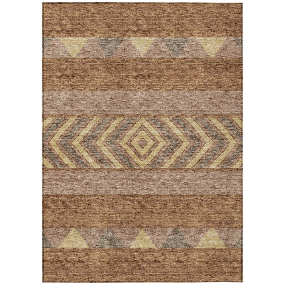 Chantille ACN965 Orange 10' x 14' Rug. Picture 1