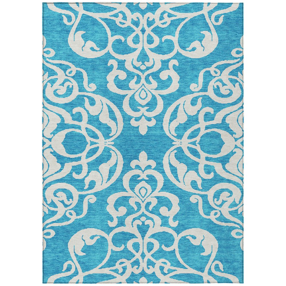 Chantille ACN973 Teal 10' x 14' Rug. Picture 1