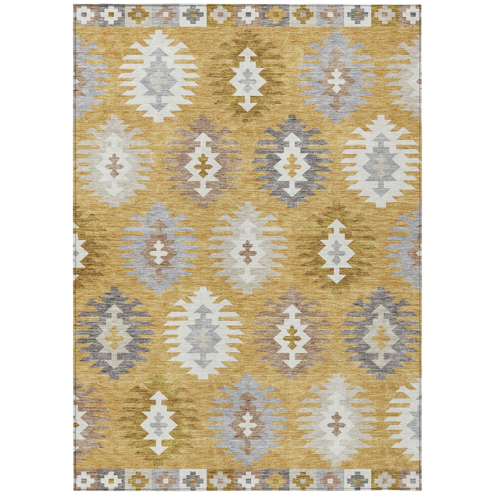Chantille ACN983 Gold 10' x 14' Rug. Picture 1