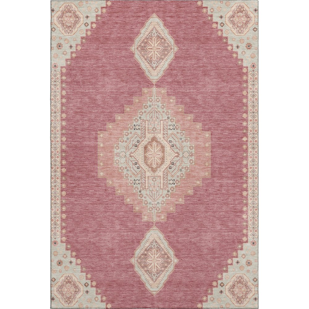 Premium Machine Washable Mayfield AMF1014 Blush 10' x 14' Rug. Picture 1