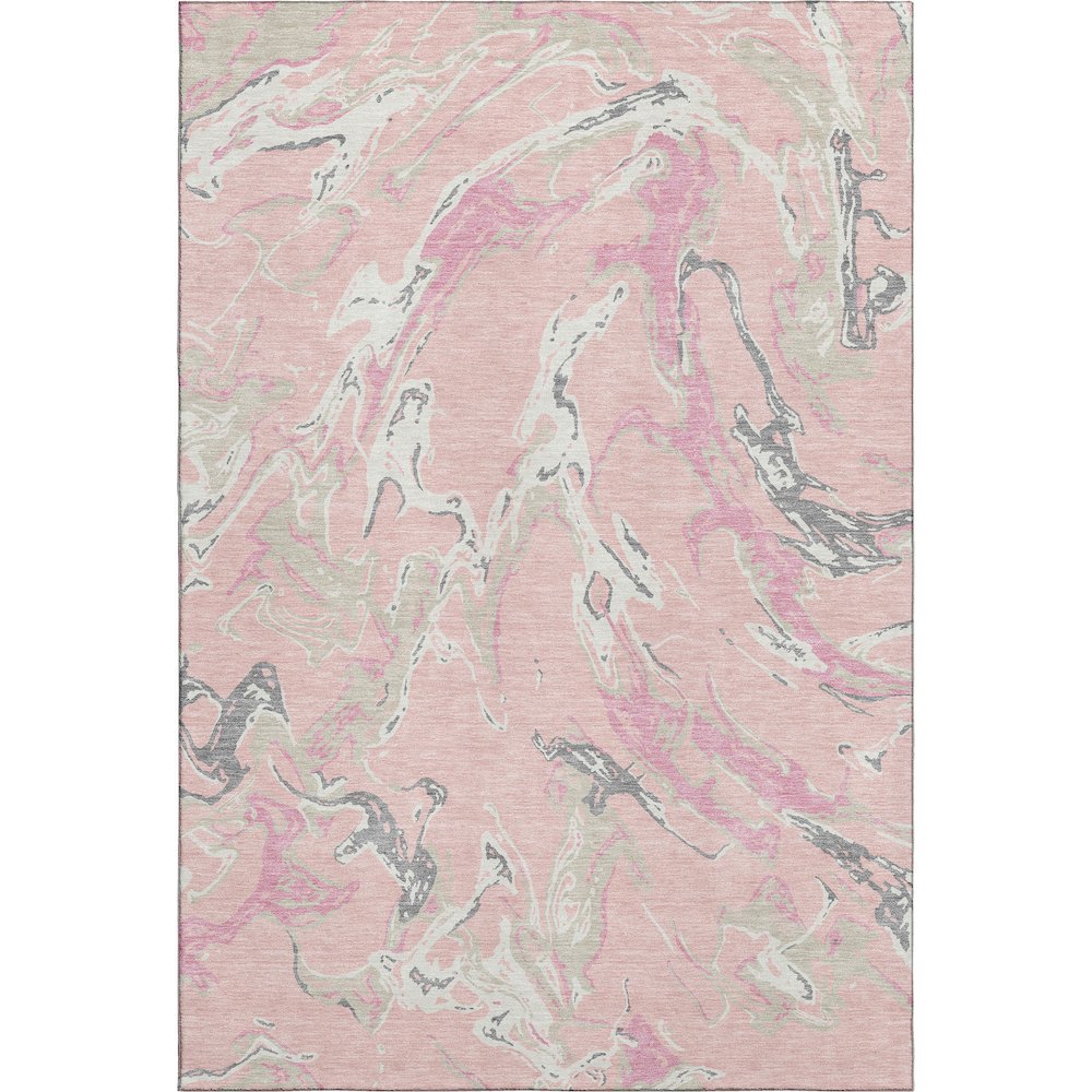 Premium Machine Washable Mayfield AMF1035 Pink 10' x 14' Rug. Picture 1