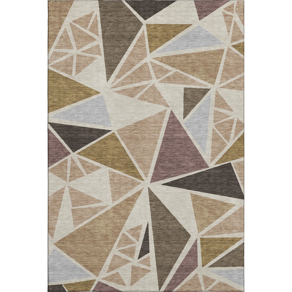 Premium Machine Washable Mayfield AMF1039 Beige 10' x 14' Rug. Picture 1