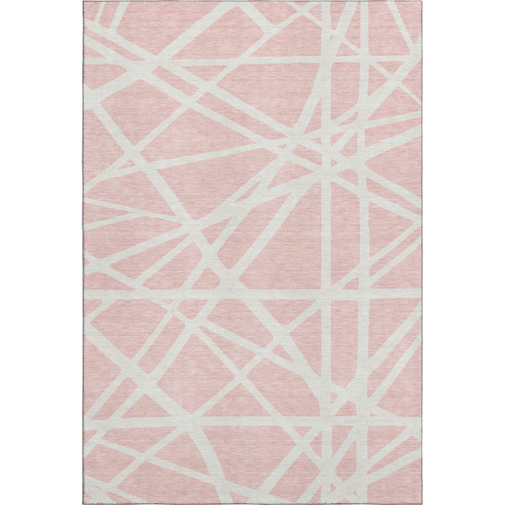 Premium Machine Washable Mayfield AMF1040 Pink 10' x 14' Rug. Picture 1
