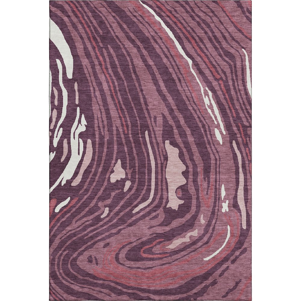 Premium Machine Washable Mayfield AMF1051 Garnet 10' x 14' Rug. Picture 1