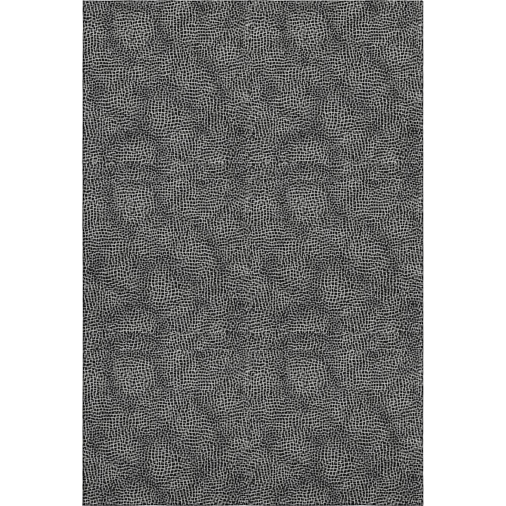 Premium Machine Washable Mayfield AMF1057 Black 10' x 14' Rug. Picture 1