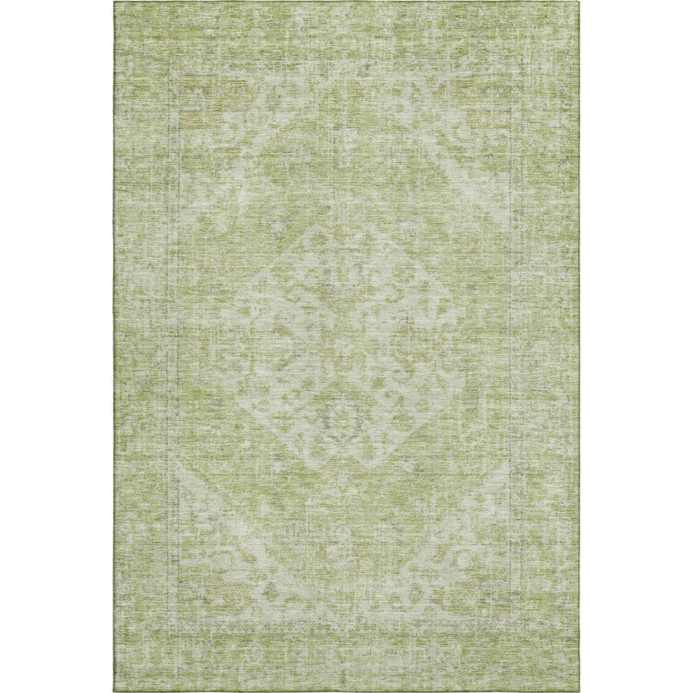 Premium Machine Washable Mayfield AMF1104 Sage 10' x 14' Rug. Picture 1