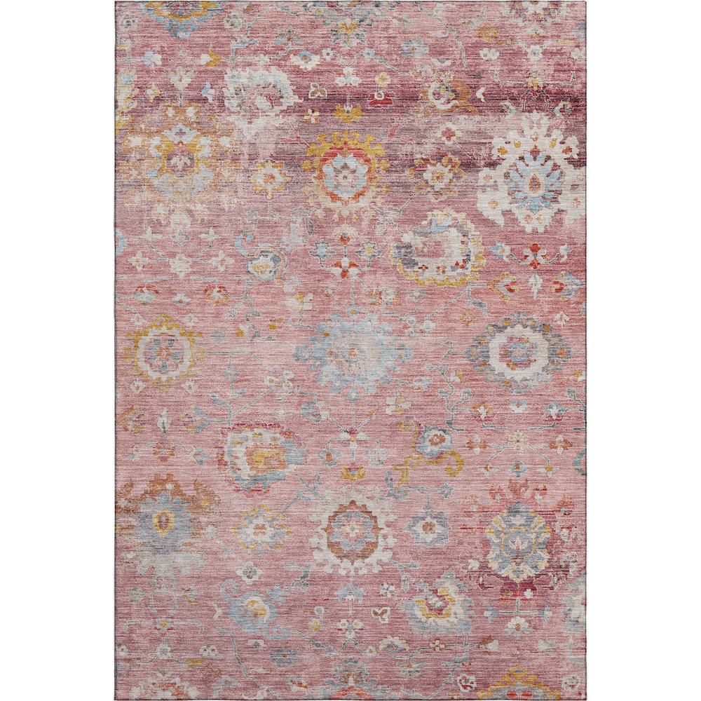 Premium Machine Washable Mayfield AMF1107 Pink 10' x 14' Rug. Picture 1