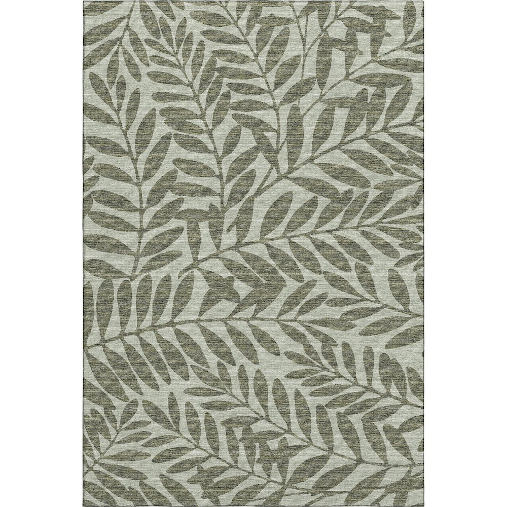 Premium Machine Washable Mayfield  Green 10' x 14' Rug. Picture 1