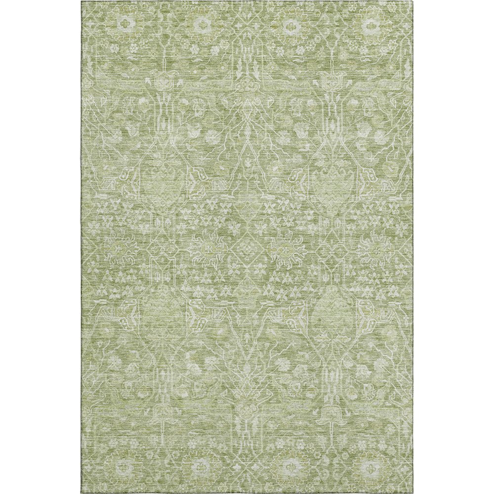 Premium Machine Washable Mayfield AMF1133 Aloe 10' x 14' Rug. Picture 1