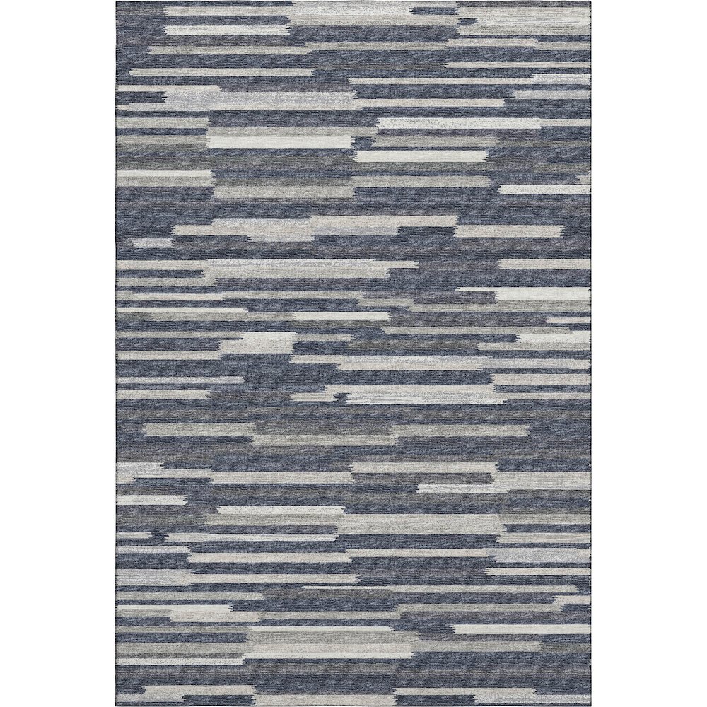 Premium Machine Washable Mayfield  Gray 10' x 14' Rug. Picture 1